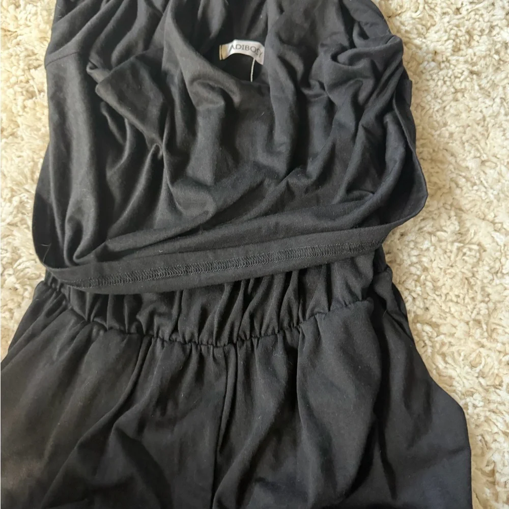 Elegant Black Sleeveless Jumpsuit